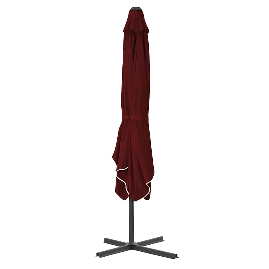 Lauko skėtis su plieniniu stulpu, antr. sp., 250x250 cm