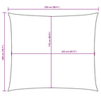 Uždanga nuo saulės, kreminė, 2x2,5m, oksfordo audinys