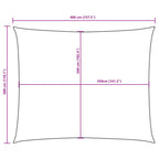 Uždanga nuo saulės, kreminė, 3x4m, oksfordo audinys