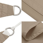 Uždanga nuo saulės, taupe, 2x3m, oksfordo audinys, stačiakampė
