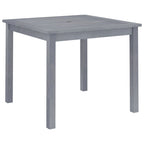 Sodo valgomojo stalas, 88x88x74cm, akacijos medienos masyvas