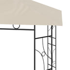 Pavėsinė, kreminės spalvos, 3x3x2,7m, 160g/m²