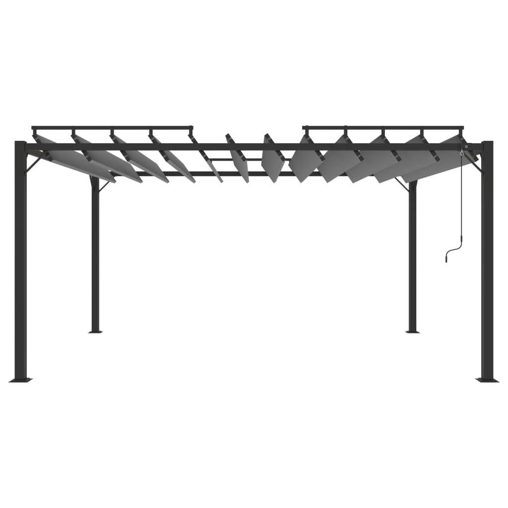 Sulankstomas paviljonas, mėlynas, 3 x 3 m