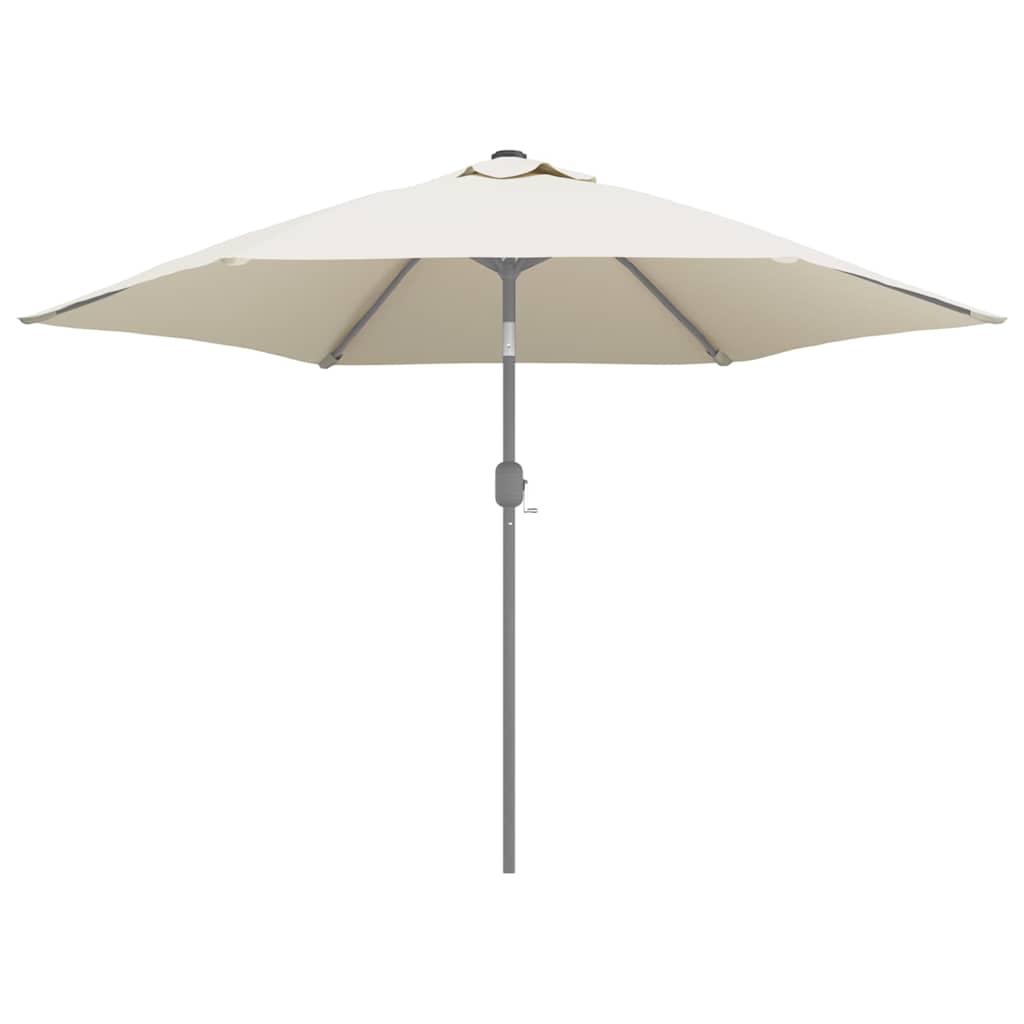 Pakaitinis audinys lauko skėčiui nuo saulės, baltas, 300cm