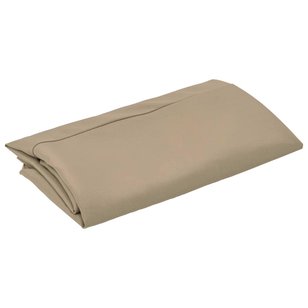 Pakaitinis audinys gembiniam skėčiui, taupe spalvos, 300cm
