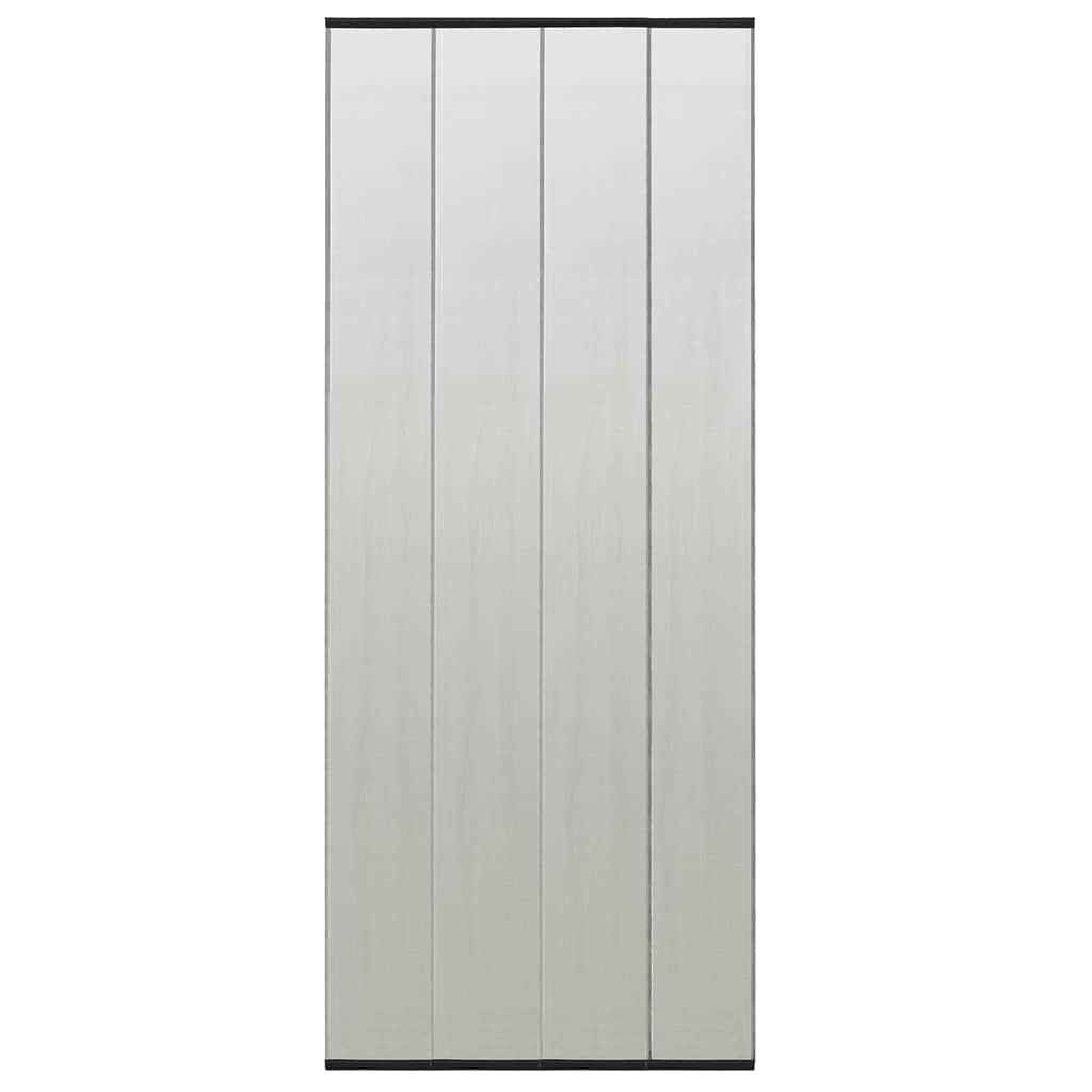 Durų tinklelis nuo vabzdžių, juodas, 100x220cm, poliesteris