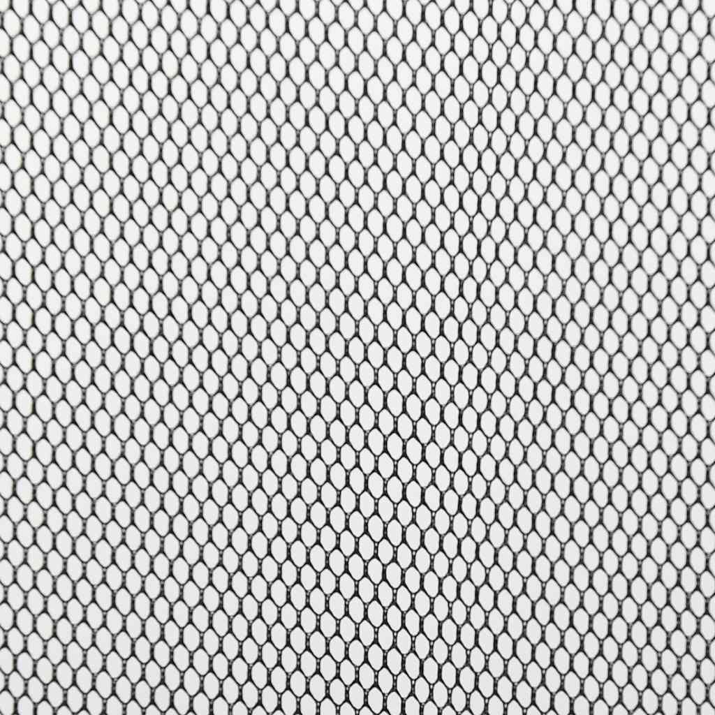 Durų tinklelis nuo vabzdžių, juodas, 100x220cm, poliesteris