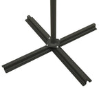 Gembinis skėtis su stulpu ir LED lemputėmis, 300cm