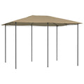 Pavėsinė, kreminės spalvos, 3x4x2,6m, 160g/m²