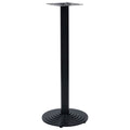Bistro stalo kojelė Juoda Ø43x107 cm Ketaus