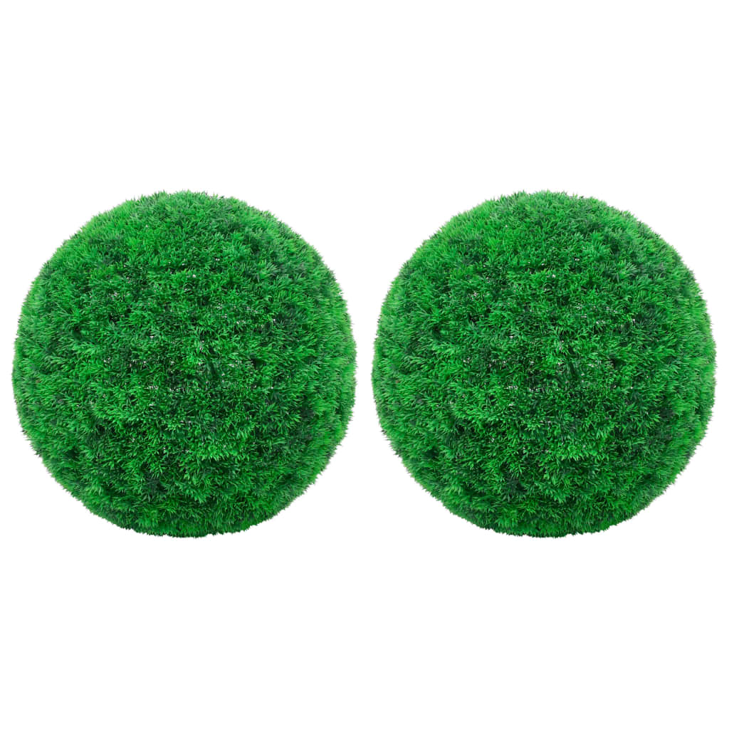 Dirbtiniai buksmedžio krūmai, 4vnt., 2cm, rutulio formos