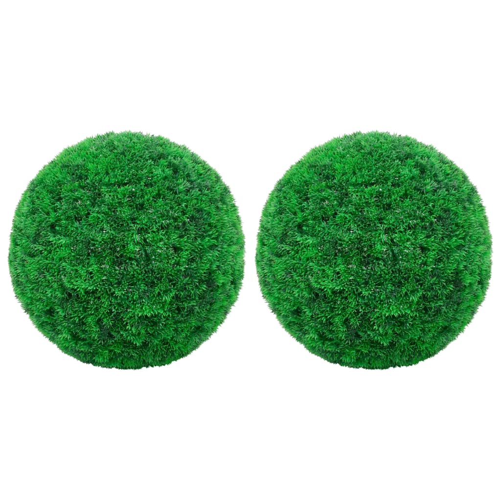 Dirbtiniai buksmedžio krūmai, 4vnt., 2cm, rutulio formos