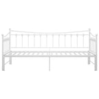 Ištraukiamos sofos-lovos rėmas, baltas, 90x200cm, metalas