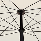 Sodo skėtis nuo saulės su stulpu spalvos, 200x130cm