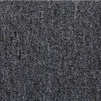 Laiptų kilimėliai, 15 vnt., 65x21x4 cm, tamsiai pilki, stačiakampiai kraštai