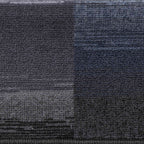 Lipnūs laiptų kilimėliai, 15vnt., juodas ir pilkas, 65x21x4cm