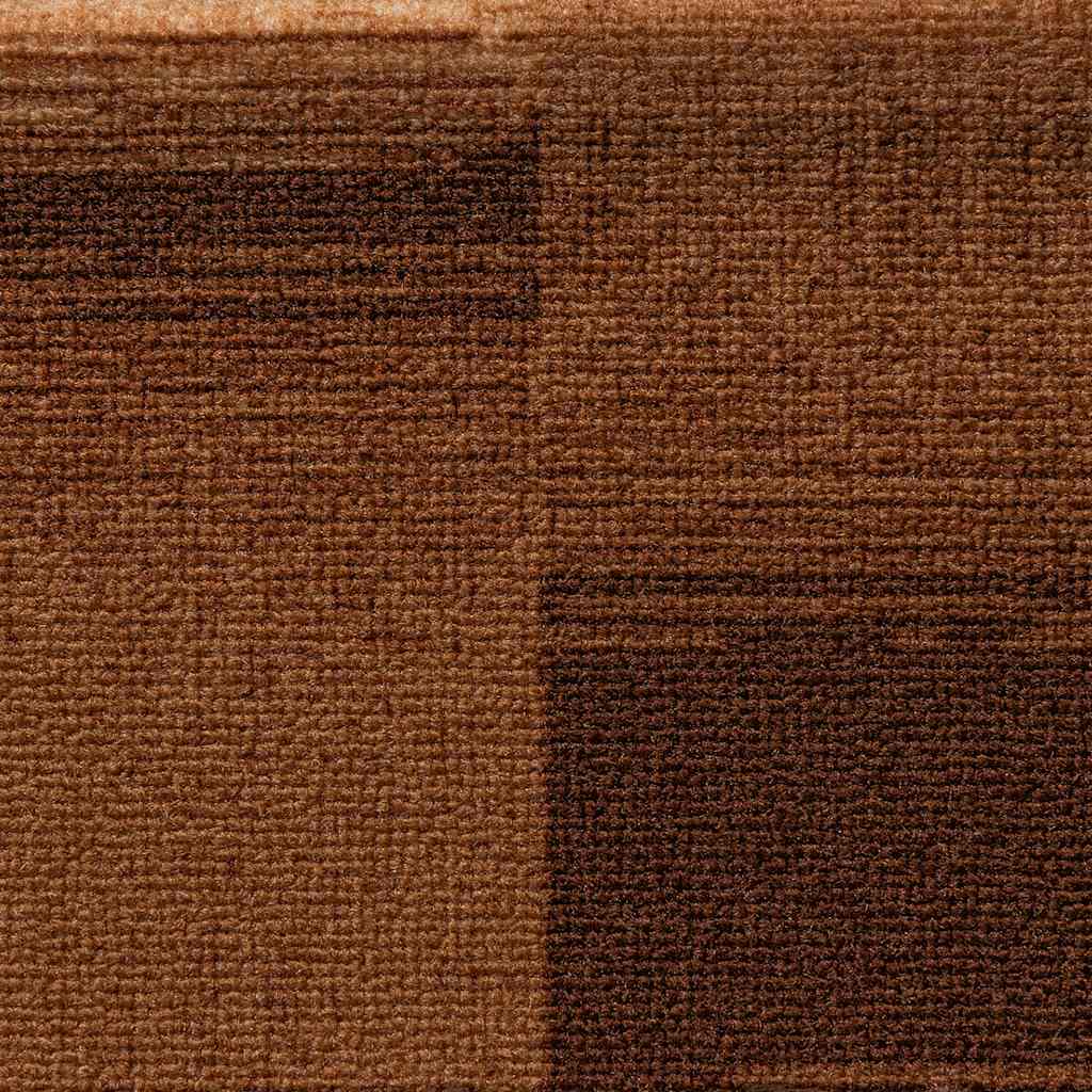 Lipnūs laiptų kilimėliai, 15vnt., rudos spalvos, 65x21x4cm