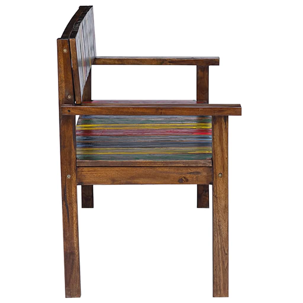 Valgomojo kėdės, 4vnt., perdirbtos medienos masyvas