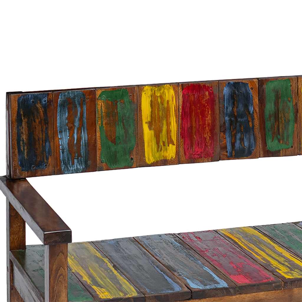 Valgomojo kėdės, 4vnt., perdirbtos medienos masyvas