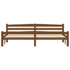 Lovos rėmas, medaus rudos spalvos, 200x200cm, pušies masyvas