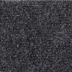 Laiptų kilimėliai, lipnūs, 5 vnt., 56x17x3 cm, tamsiai pilki, pusapvaliai