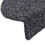Laiptų kilimėliai, lipnūs, 10 vnt., 56x17x3 cm, tamsiai pilki, pusapvaliai