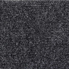Laiptų kilimėliai, lipnūs, 10 vnt., 56x17x3 cm, tamsiai pilki, pusapvaliai