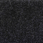 Laiptų kilimėliai, lipnūs, 5 vnt., juodi, pusapvaliai, 56x17x3 cm