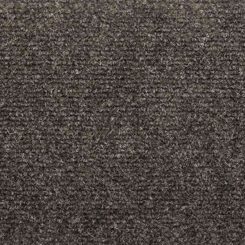 Laiptų kilimėliai, lipnūs, 10 vnt., 56x17x3 cm, antracito spalvos, pusapvaliai