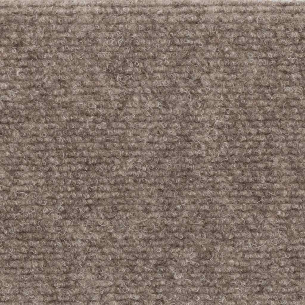 Laiptų kilimėliai, lipnūs, 5 vnt., 56x17x3 cm, smėlio spalvos, pusapvaliai