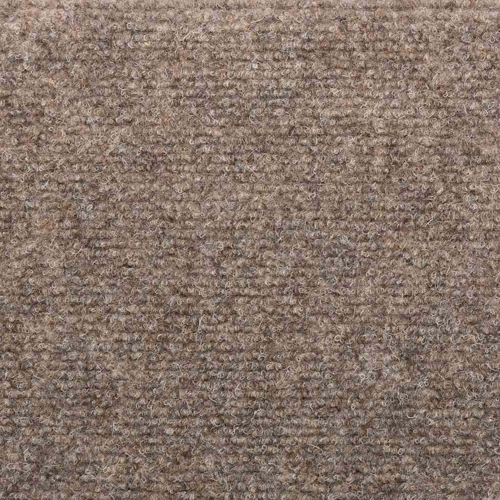 Laiptų kilimėliai, lipnūs, 5 vnt., 65x21x4 cm, smėlio spalvos, pusapvaliai, dideli