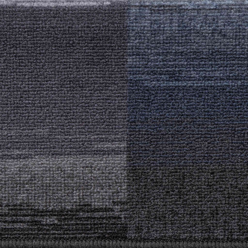 Lipnūs laiptų kilimėliai, 5vnt., juodi ir pilki, 65x21x4cm