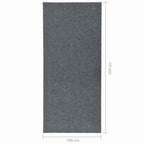 Purvą sugeriantis kilimas-takelis, pilkos spalvos, 100x250cm