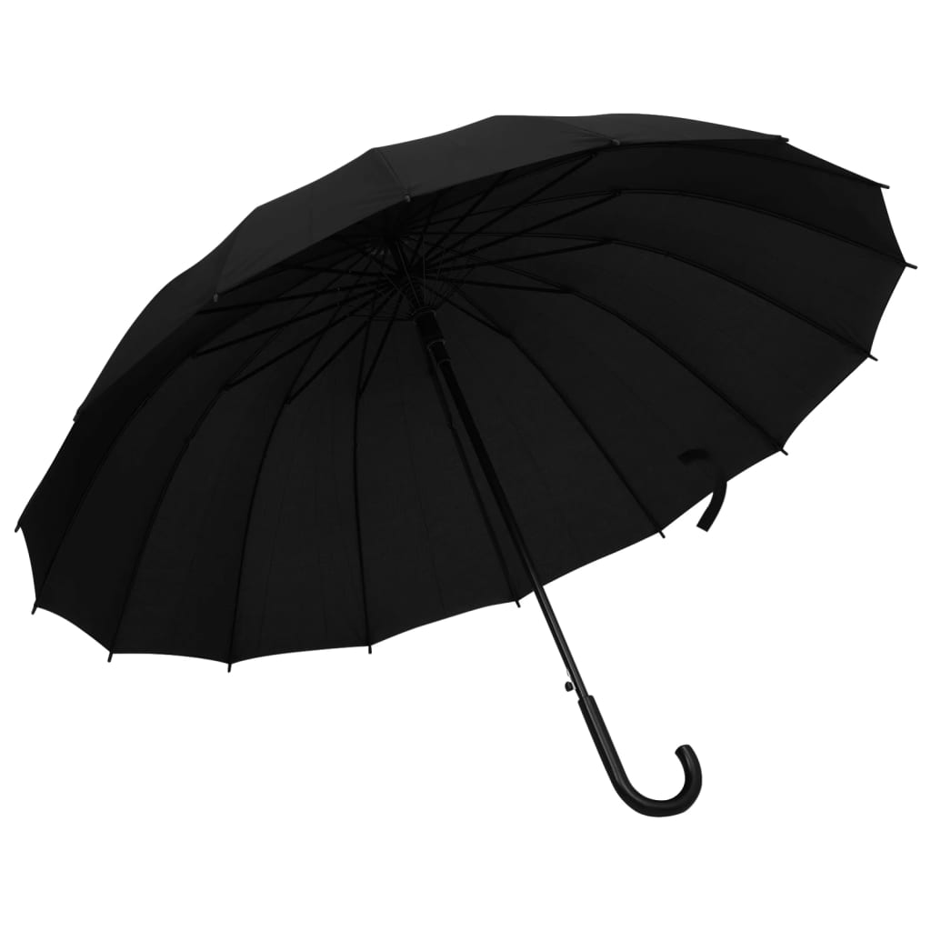 Skėtis, juodos spalvos, 105cm, automatinis
