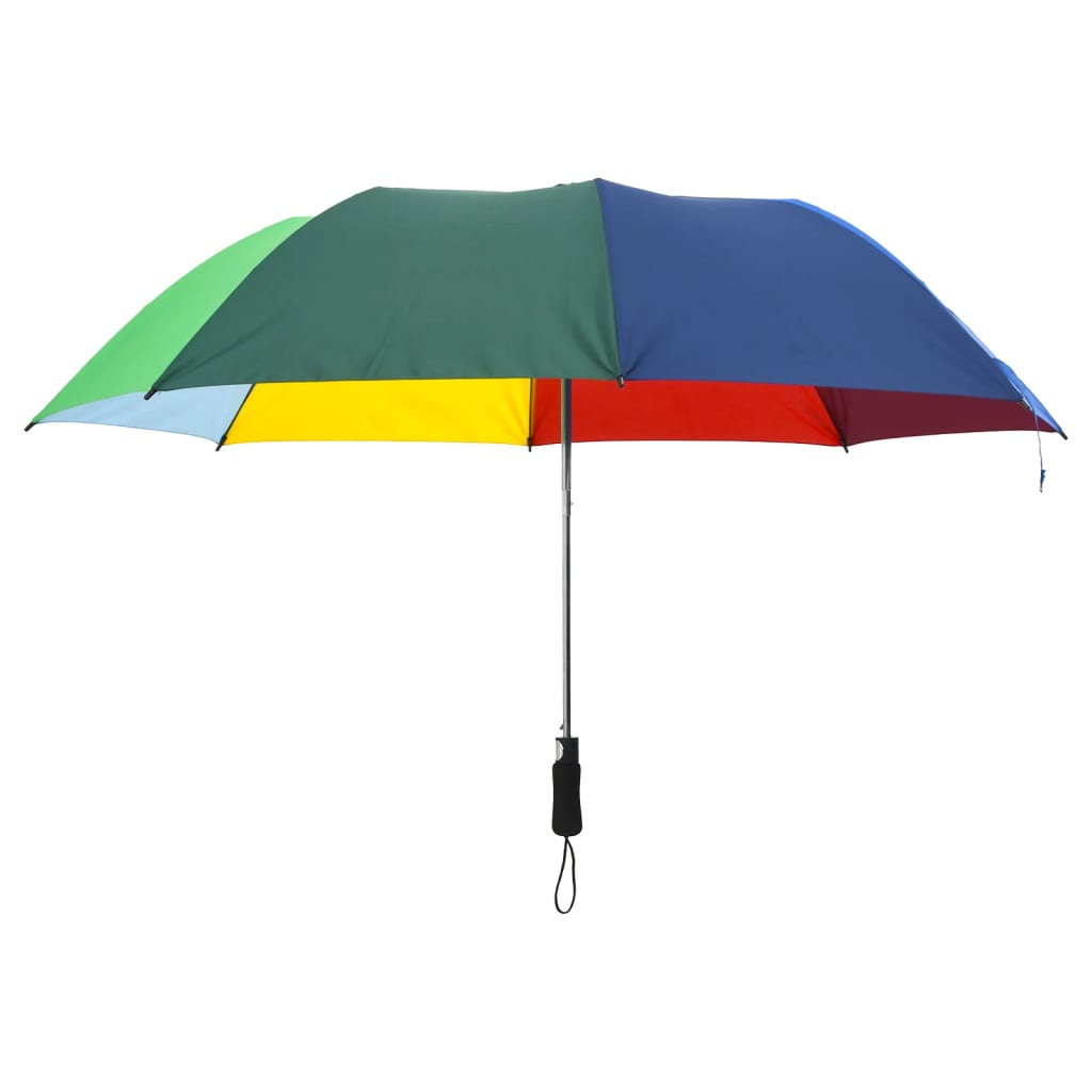 Automatinis sulankstomas skėtis, įvairių spalvų, 124cm