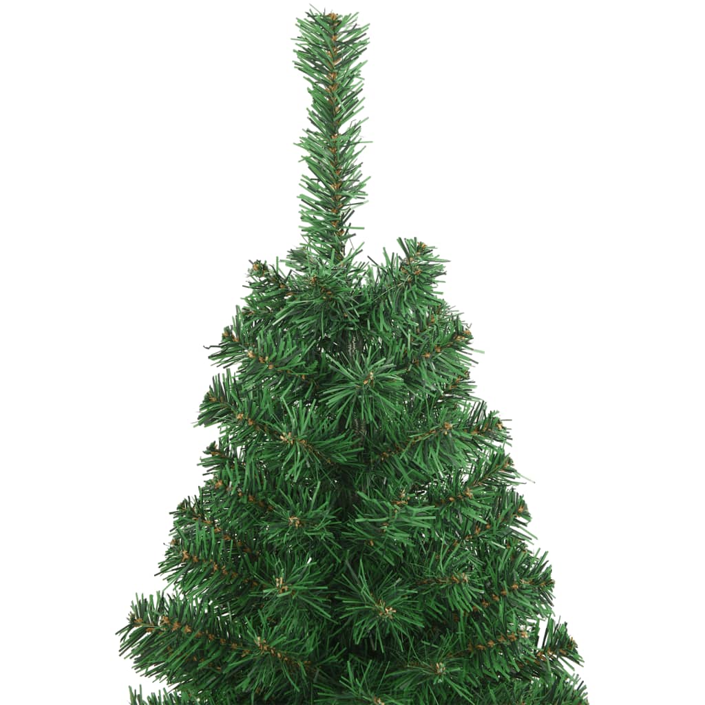 Dirbtinė Kalėdų eglutė su storomis šakomis, žalia, 120cm, PVC