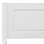 Lovos rėmas, baltas, 160x200cm, pušies medienos masyvas