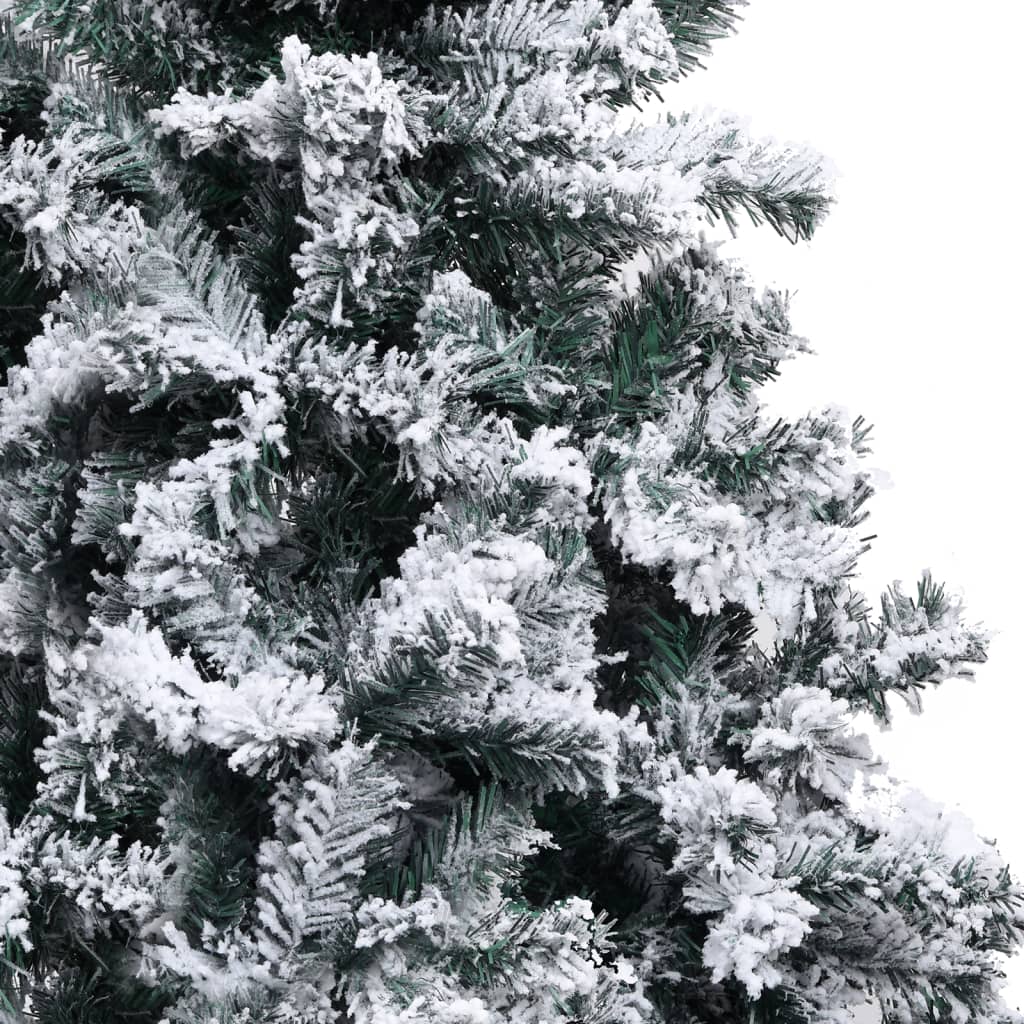 Dirbtinė Kalėdų eglutė su sniegu, žalios spalvos, 300cm, PVC