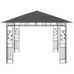 Išskleidžiama proginė palapinė, antracito sp., 3x3 m