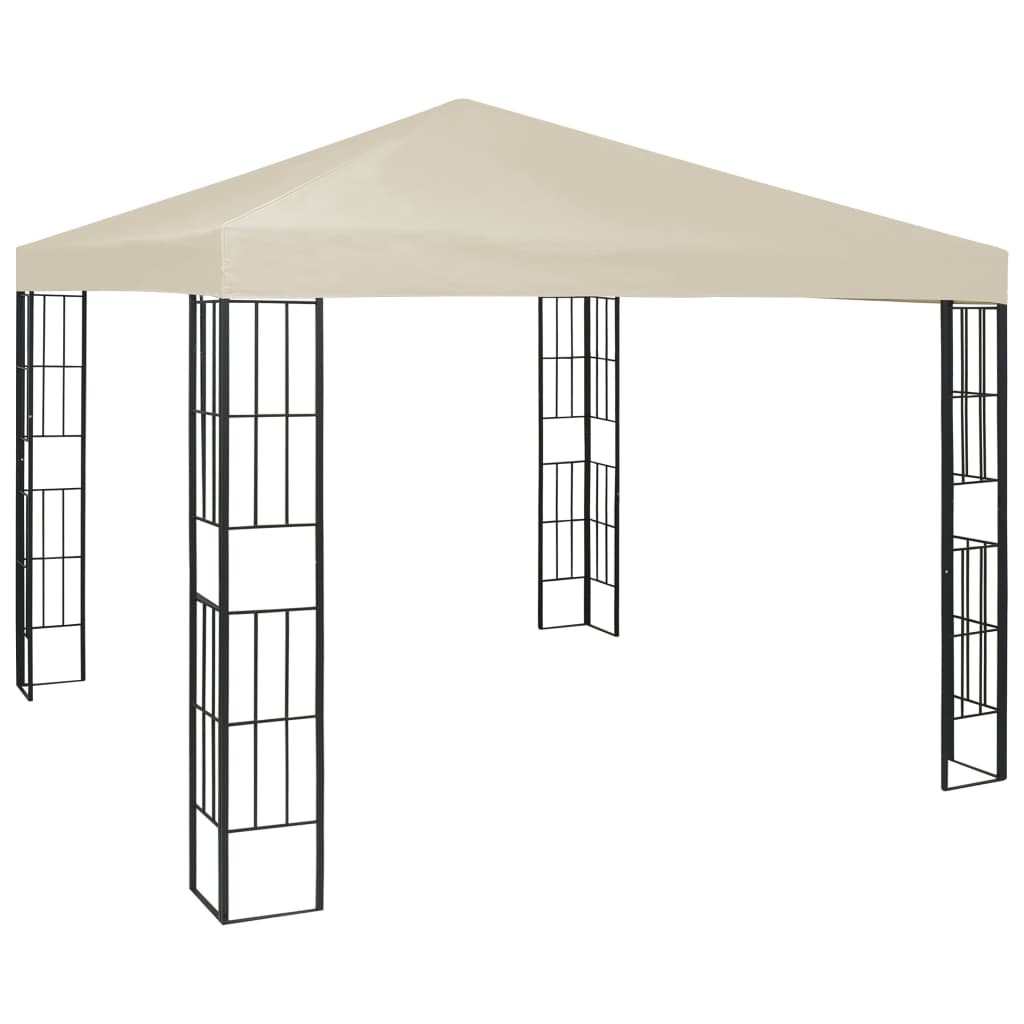 Proginė palapinė su šoninėmis sienomis, žalia, 4x9m, 90g/m²