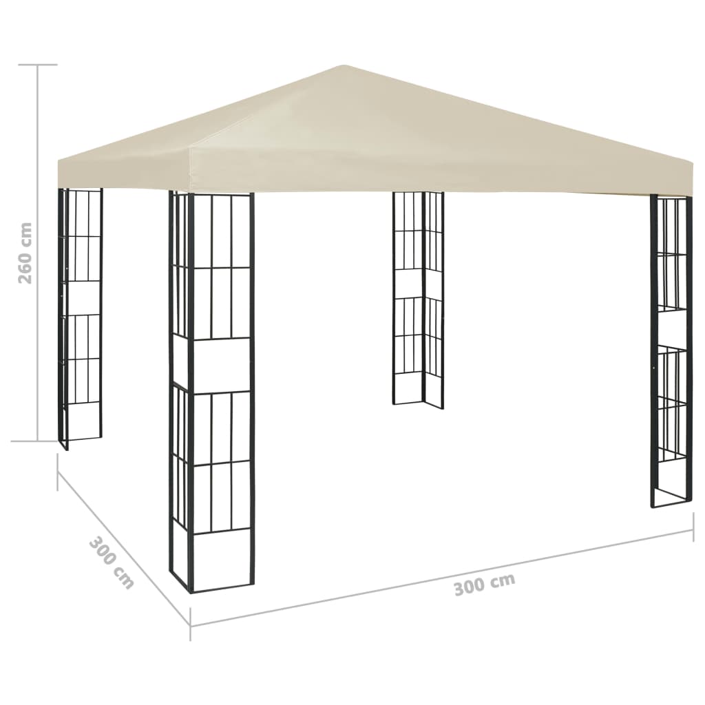 Proginė palapinė su šoninėmis sienomis, žalia, 4x9m, 90g/m²