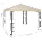 Proginė palapinė su šoninėmis sienomis, žalia, 4x9m, 90g/m²