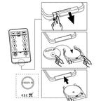 150 LED lempučių girlianda, įvairių spalvų, 15m