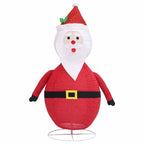 Kalėdinė dekoracija Kalėdų Senelis, 60cm, audinys, LED