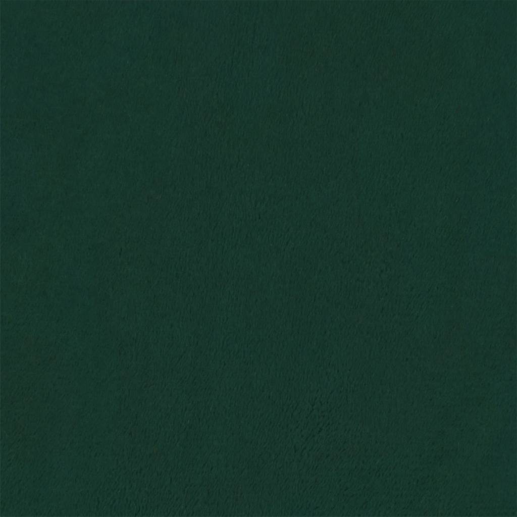 Supama kėdė, tamsiai žalios spalvos, aksomas