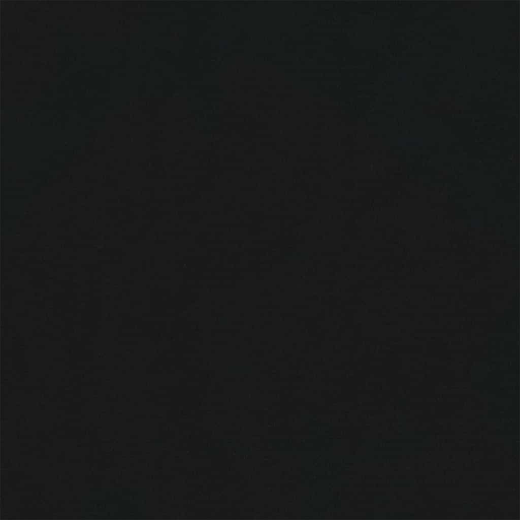 Supama kėdė, juodos spalvos, aksomas