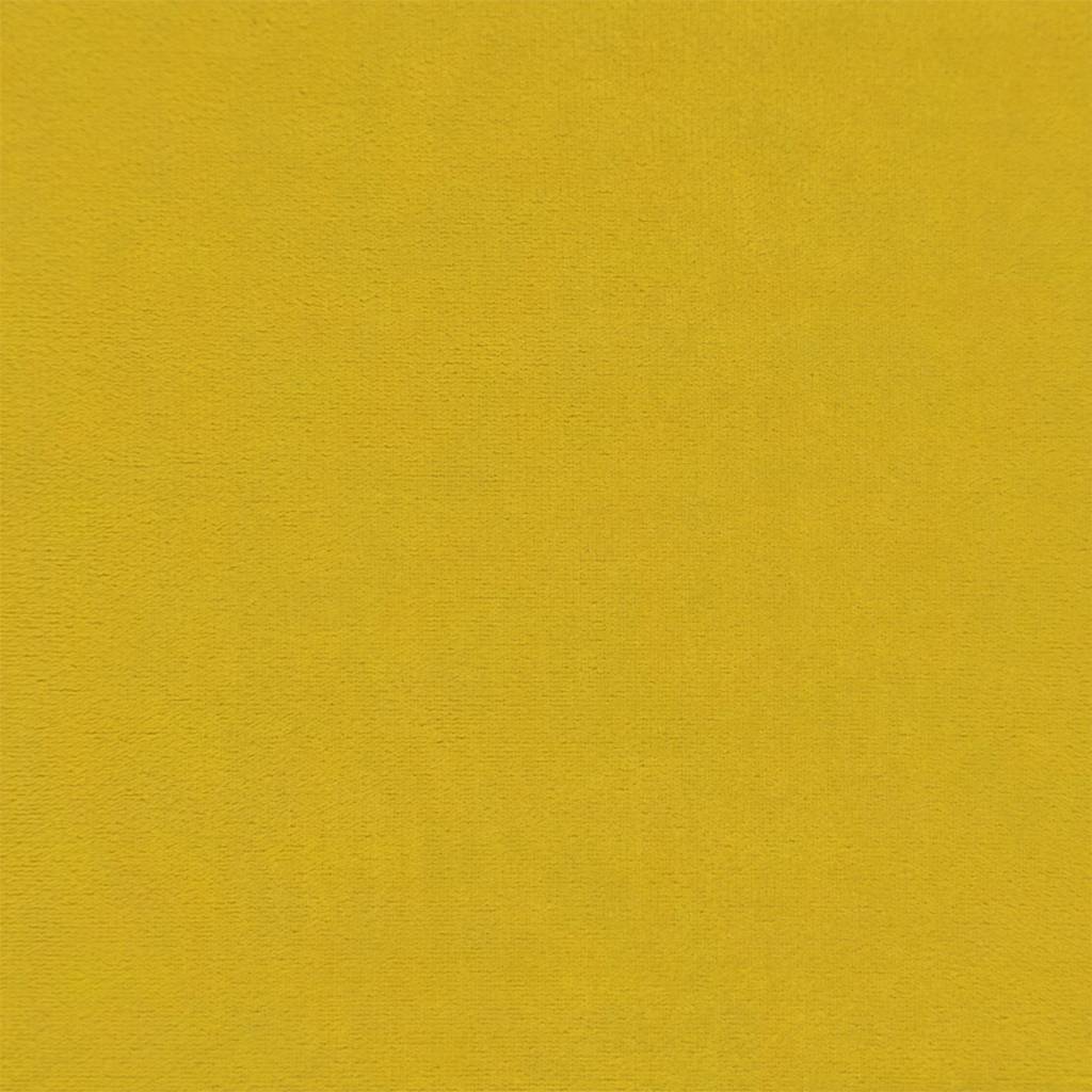 Supama kėdė, garstyčių geltonos spalvos, aksomas