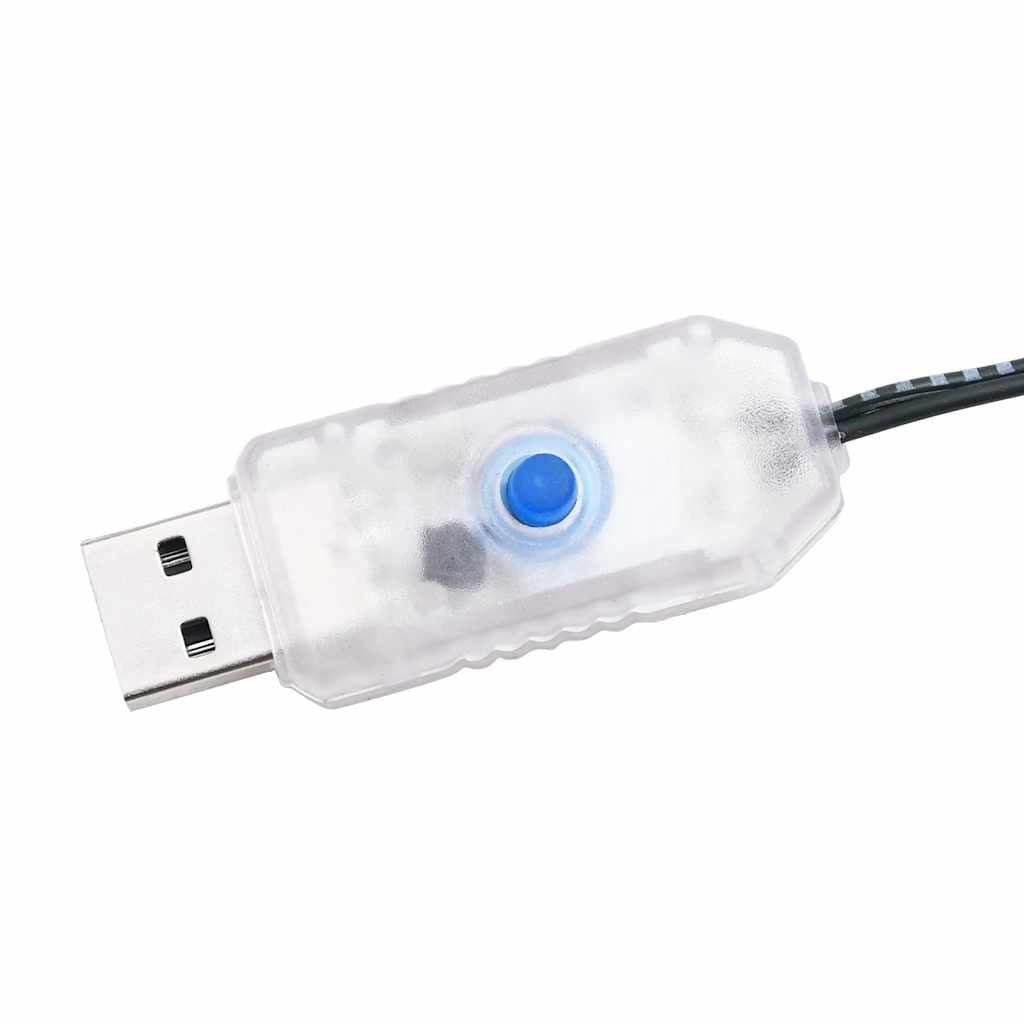 vidaXL Kalėdų eglutė, 98x150cm, kūgio formos, 200 LED lempučių