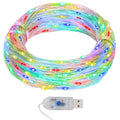 Mikro LED girlianda, 40m, 400 spalvotų LED, 8 funkcijos