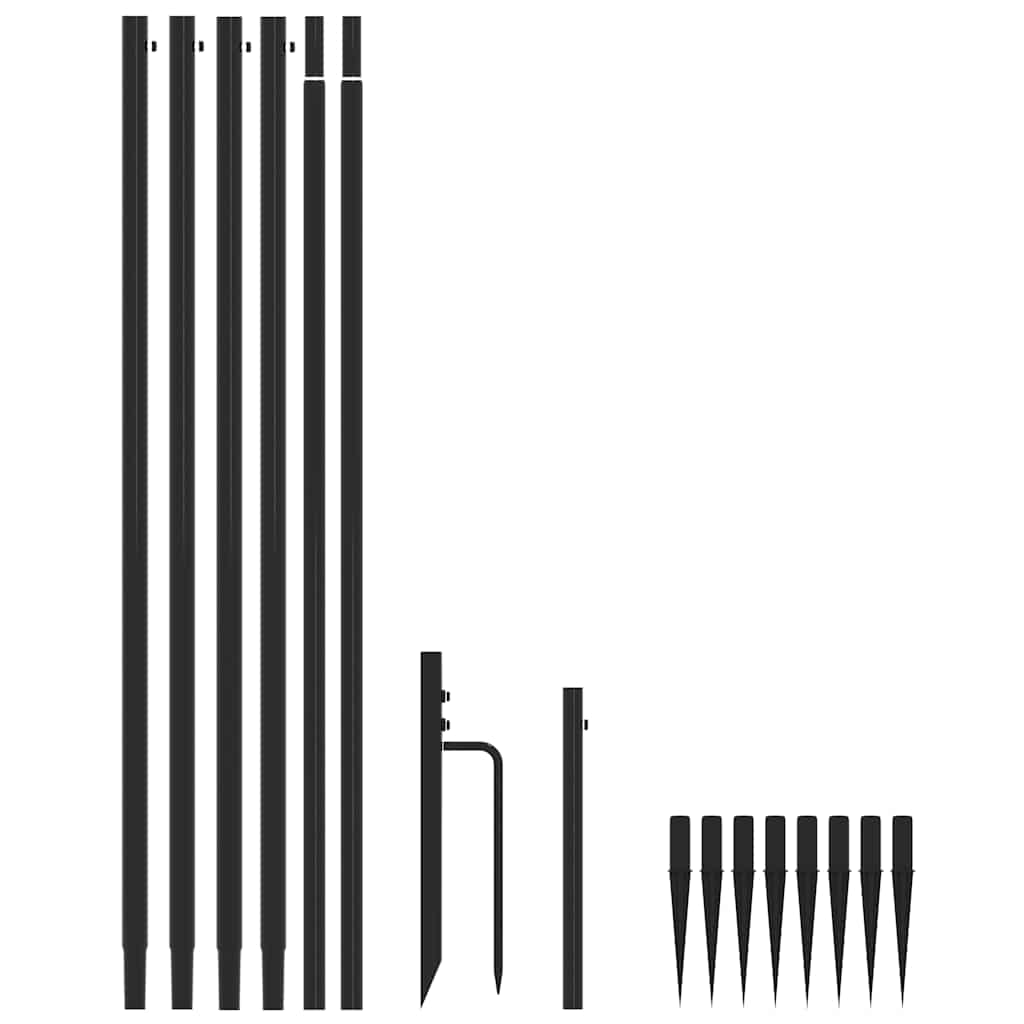 vidaXL LED Kalėdų eglutė Vidinė Lauko 800 LED Šalta Balta 5 m